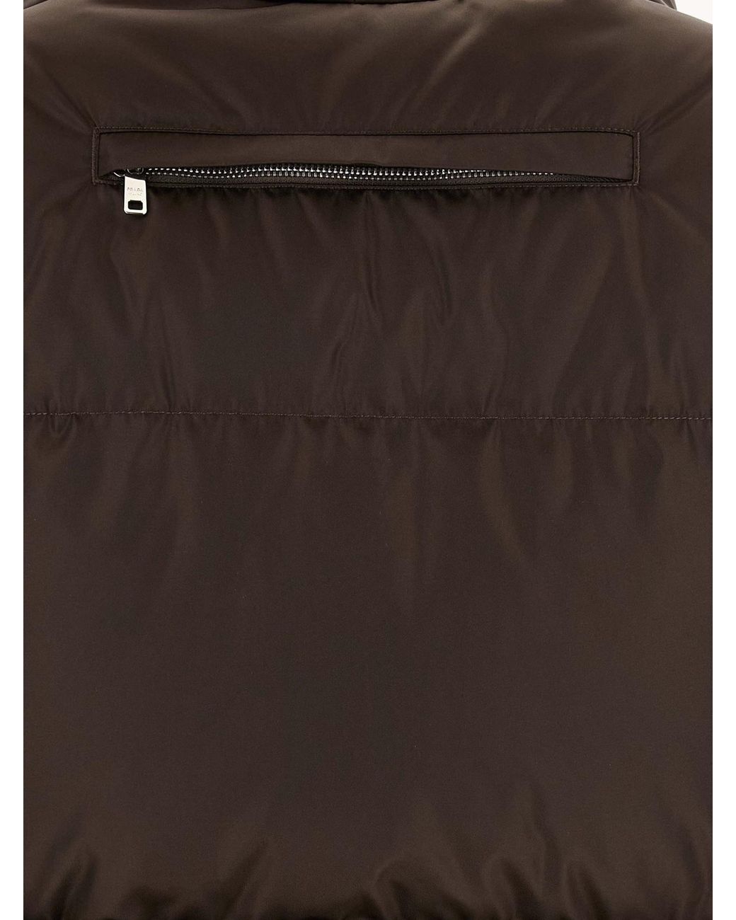 Prada Brown Re-nylon Down Jacket