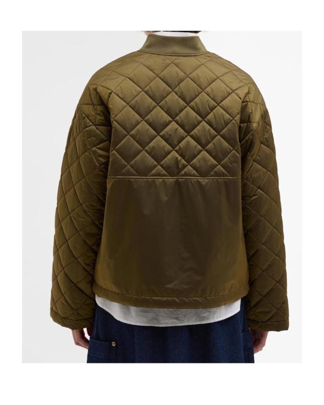 Barbour Green Long-Sleeved Casual Jacket