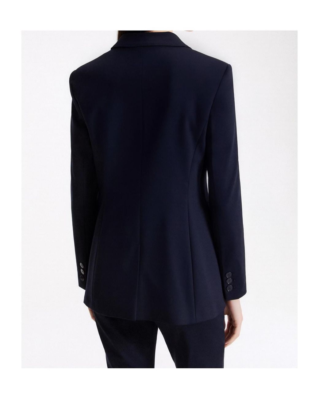 Marella Blue Double-Breasted Blazer