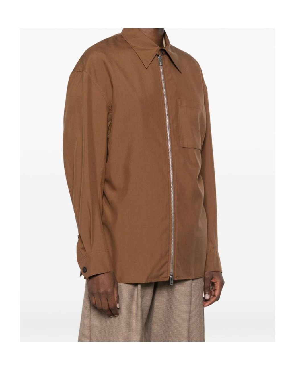 Céline Brown Overshirt