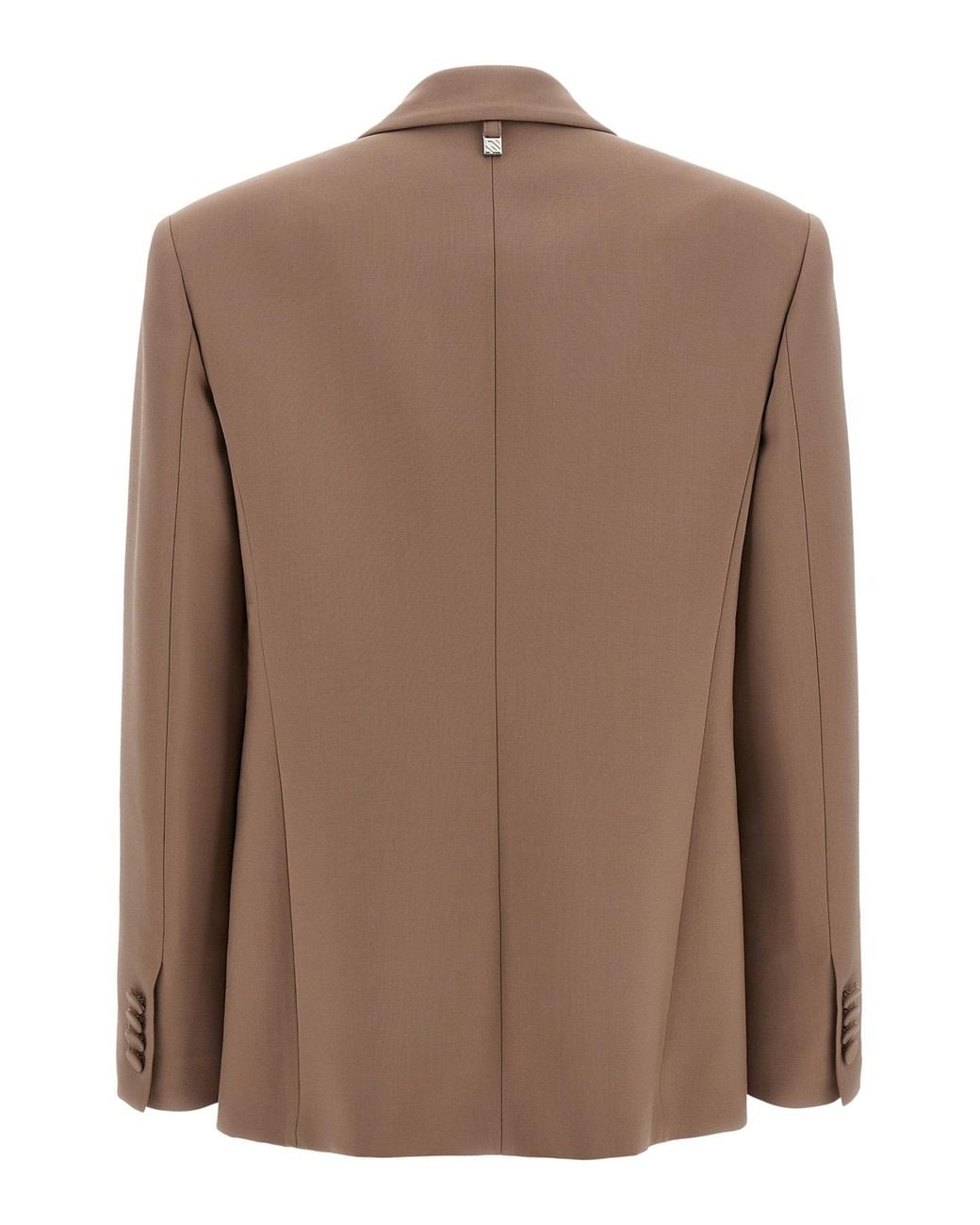GIUSEPPE DI MORABITO Brown Double-Breasted Blazer