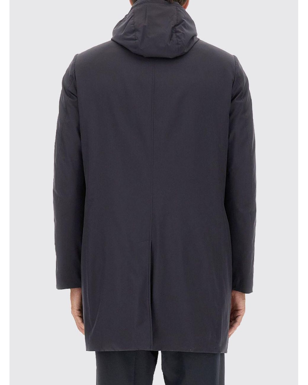 Moorer Blue Redon-Pum Coat for men