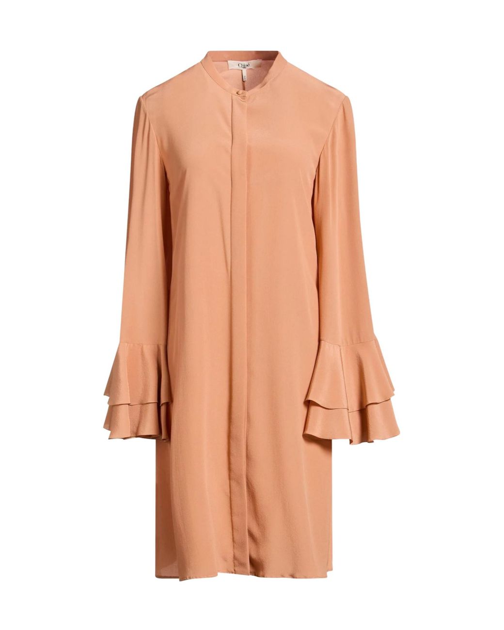 Chloé Pink Mini Dress Silk