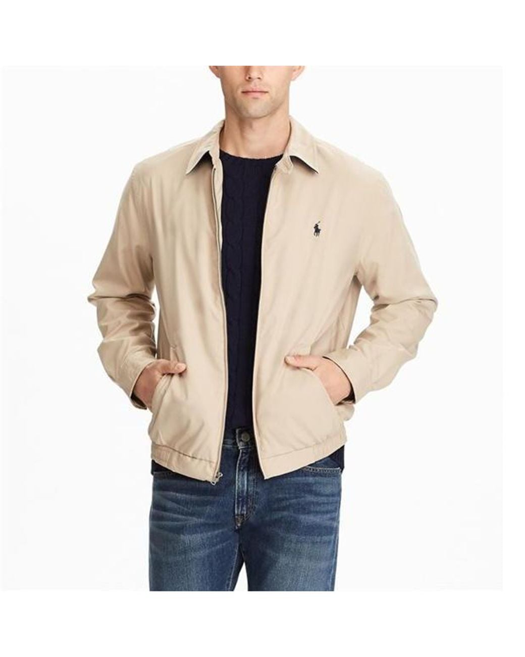 Polo Ralph Lauren Natural Logo Embroidered Casual Jacket for men