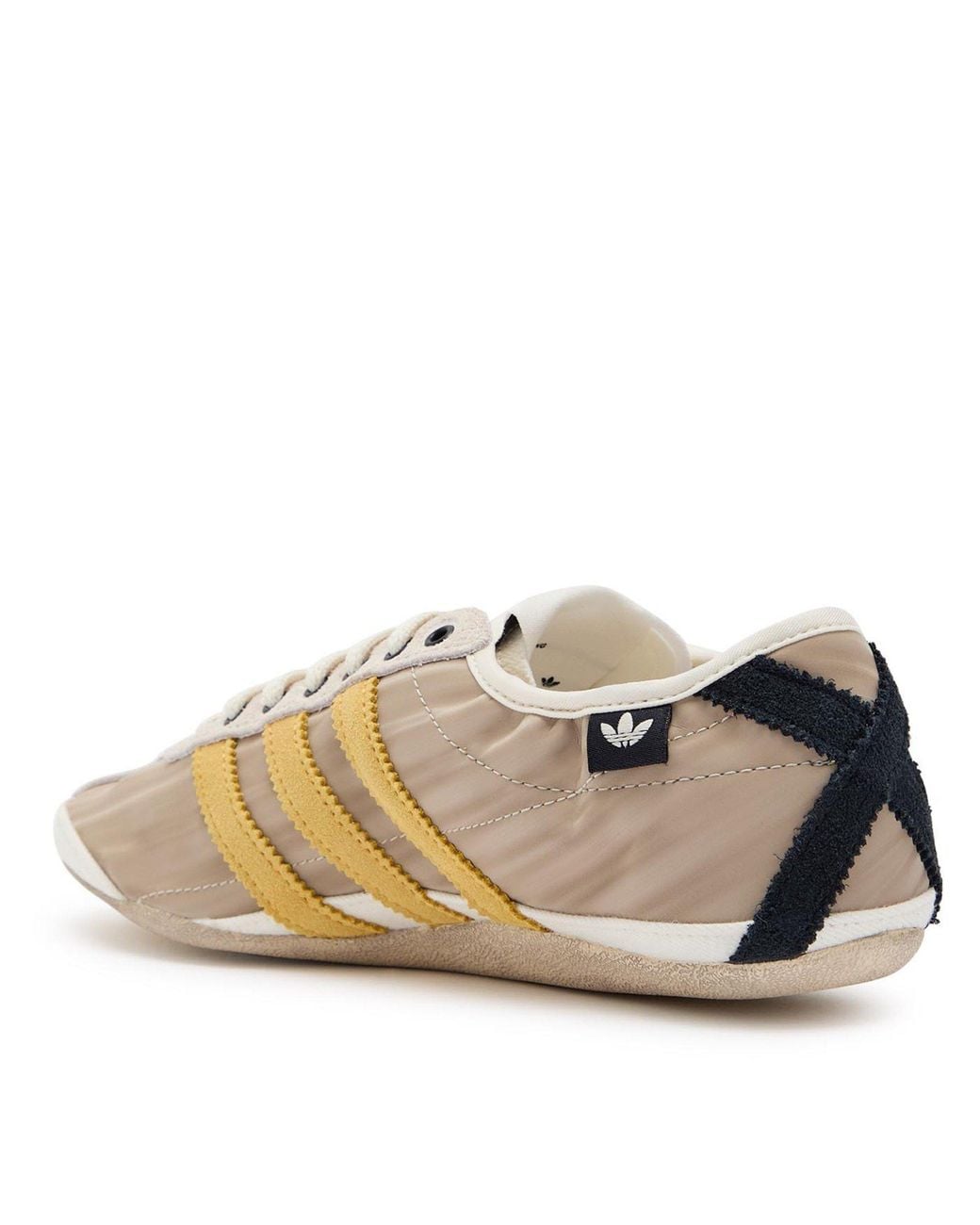 Adidas Originals Natural Nylon Retro German-Style Training Shoes