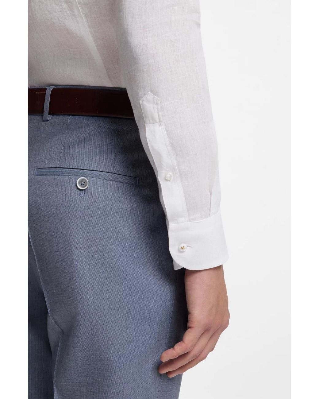 Boss White Boss Slim-Fit Shirt for men