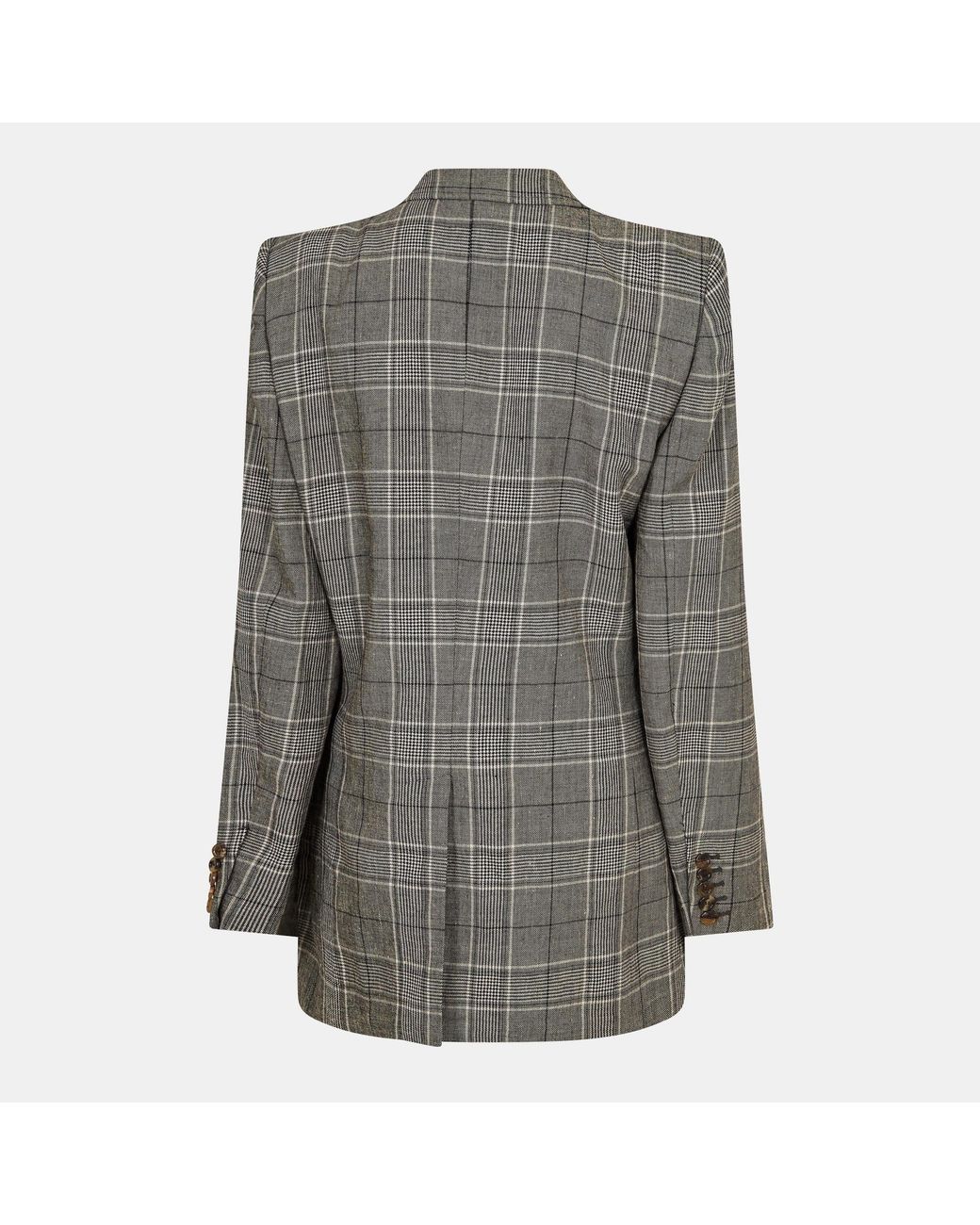 Gucci Gray Italian Structured Blazer for men