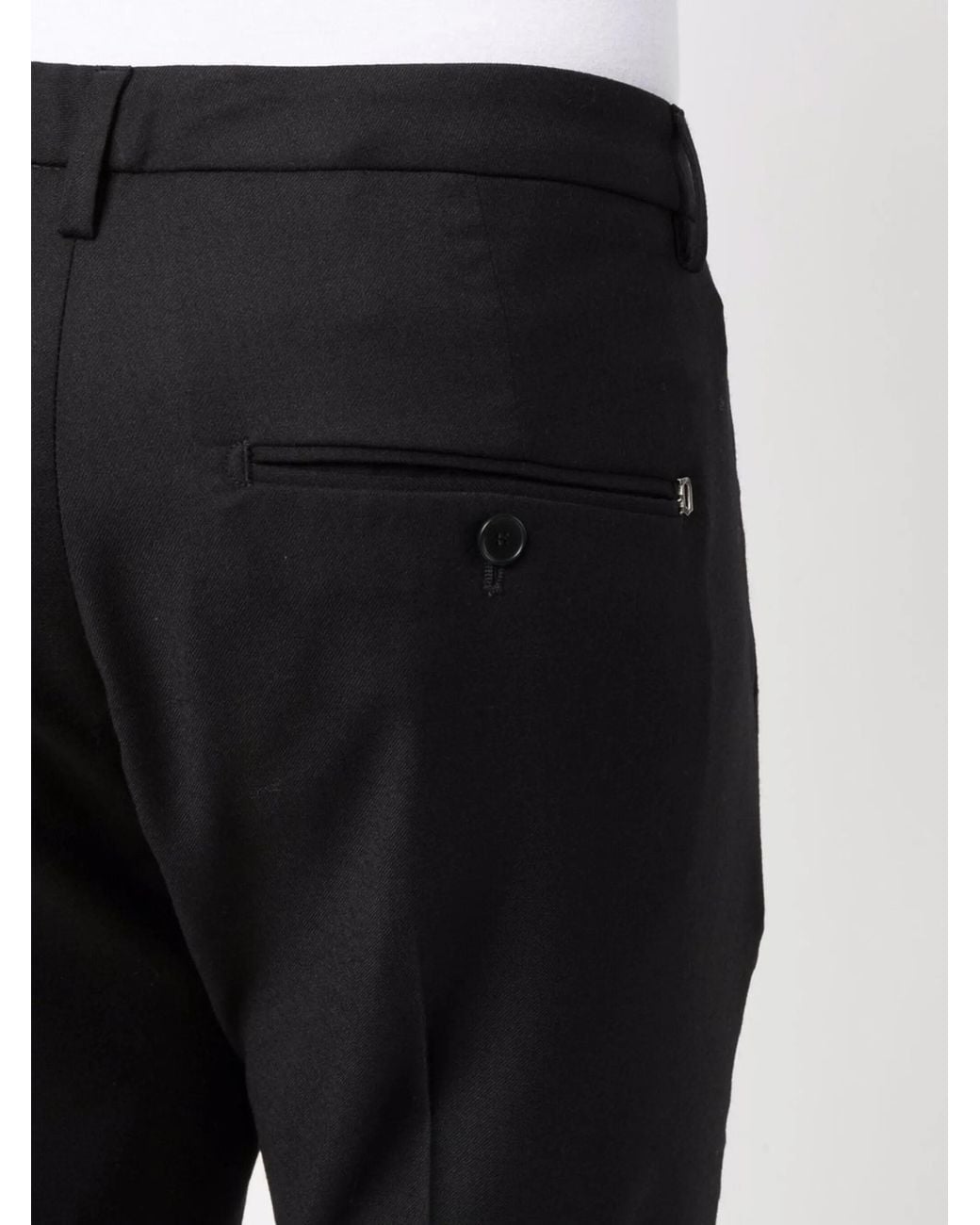 Dondup Black Trousers for men