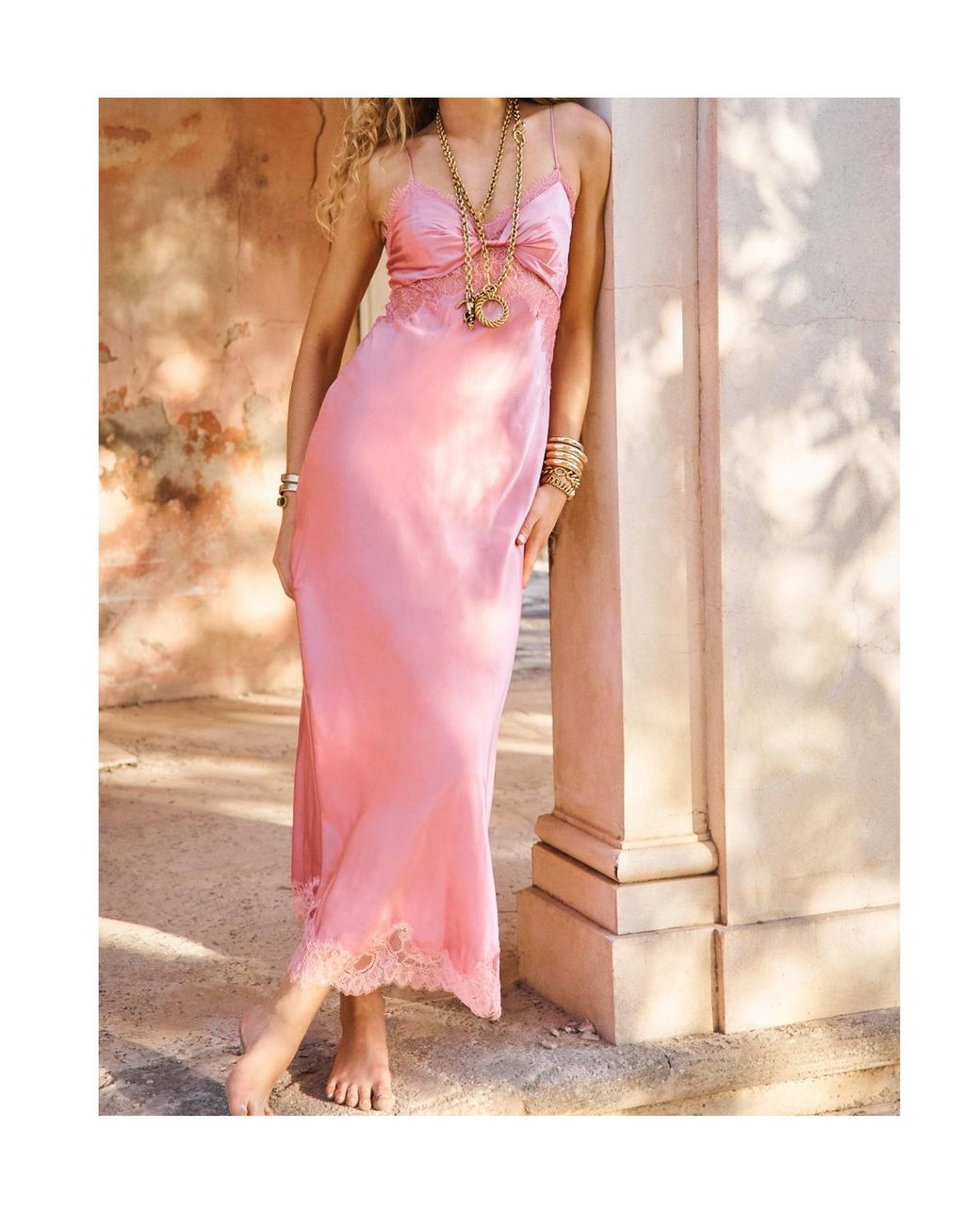 chinese dress ladies Satin Rose Mulberry Thin Strap Mini Slip Dress
