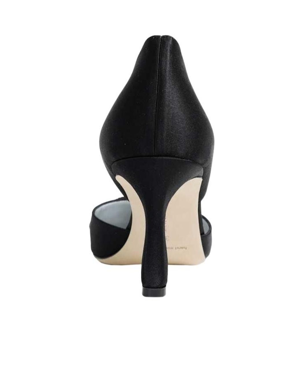 Manolo Blahnik Black Pointed-Toe High-Heeled Boots