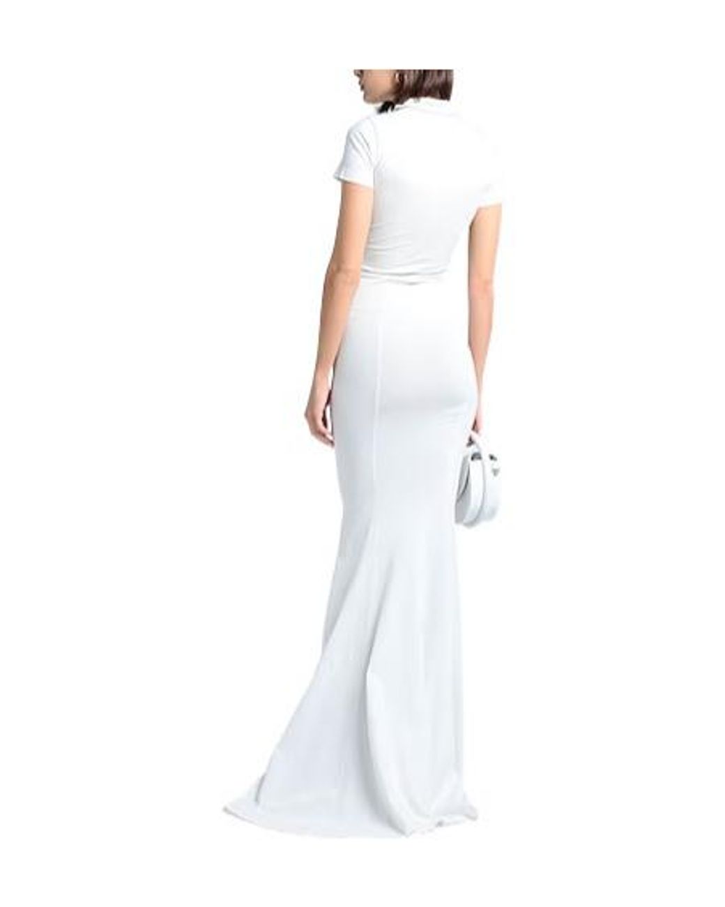 Balenciaga White Minimalist Dress