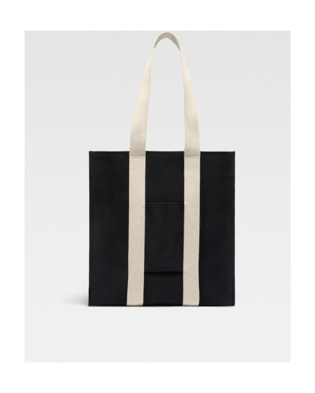 Jacquemus Black Le Cabas Cuerda Logo Plaque Tote Bag for men