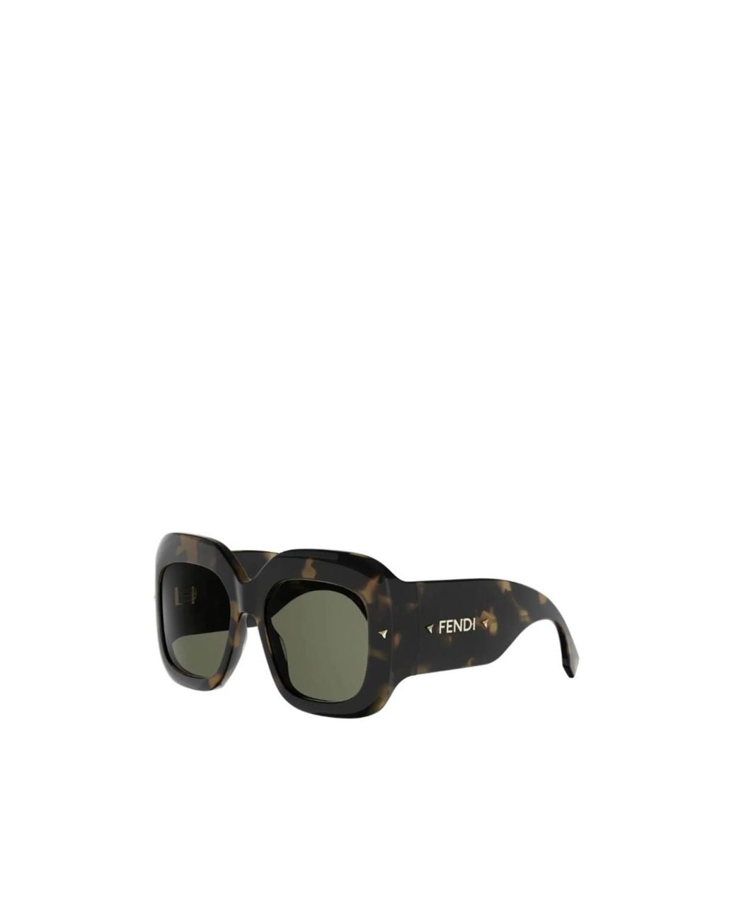 Fendi Green Framed Sunglasses