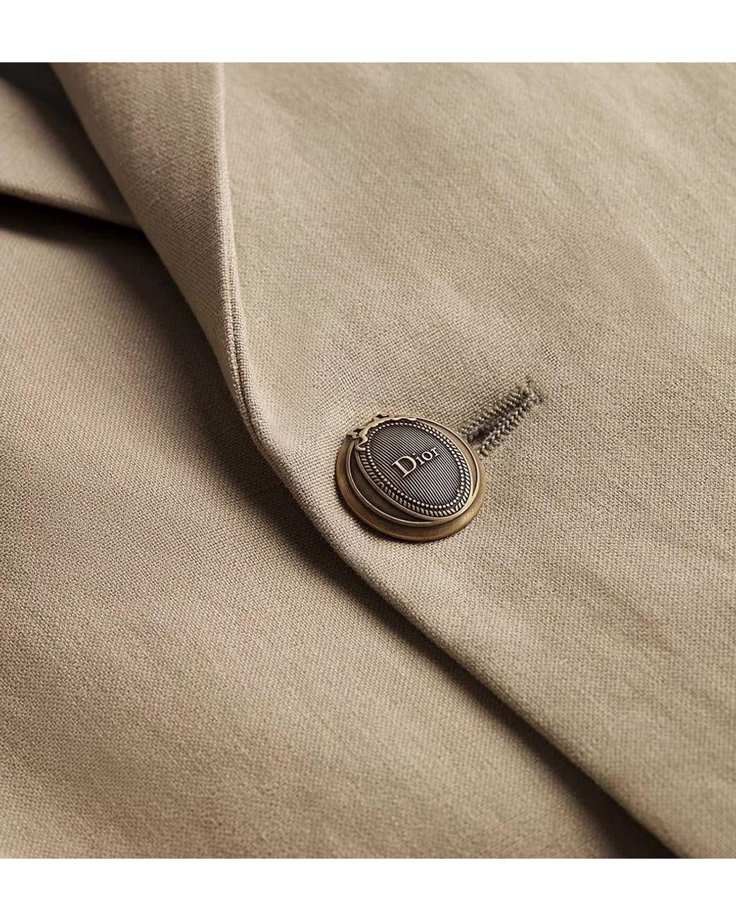Dior Natural Iviera Single-Breasted Jacket for men