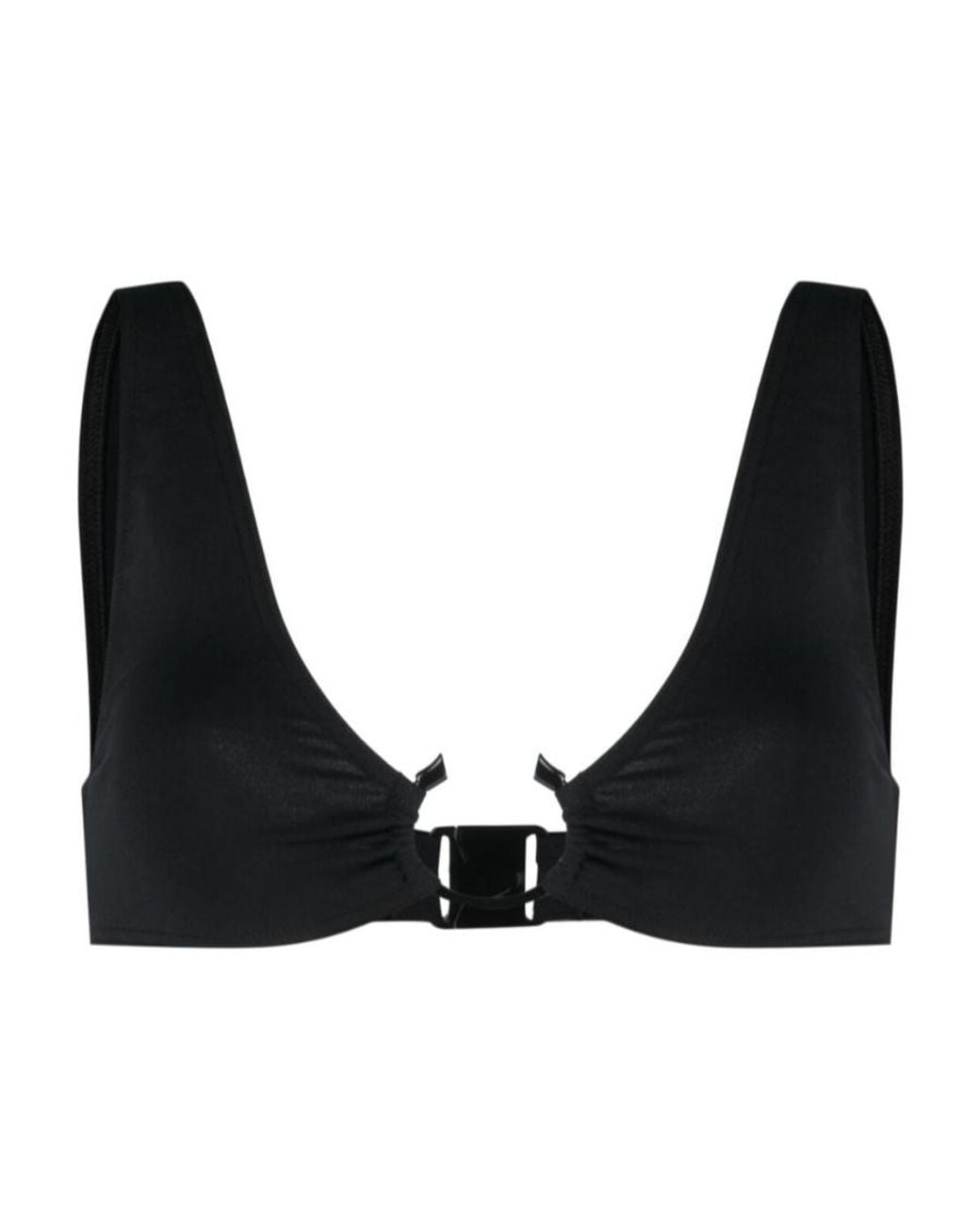 Chloé Black Triangle Bikini Top