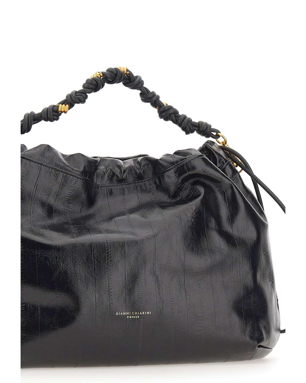 Gianni Chiarini Black 'Morgana' Shoulder Bag