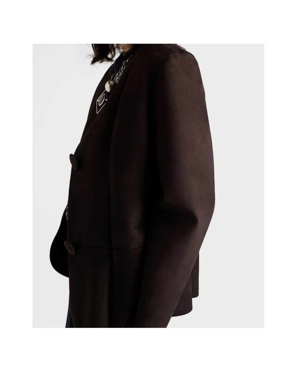 Prada Black Bonded Crewneck Jacket