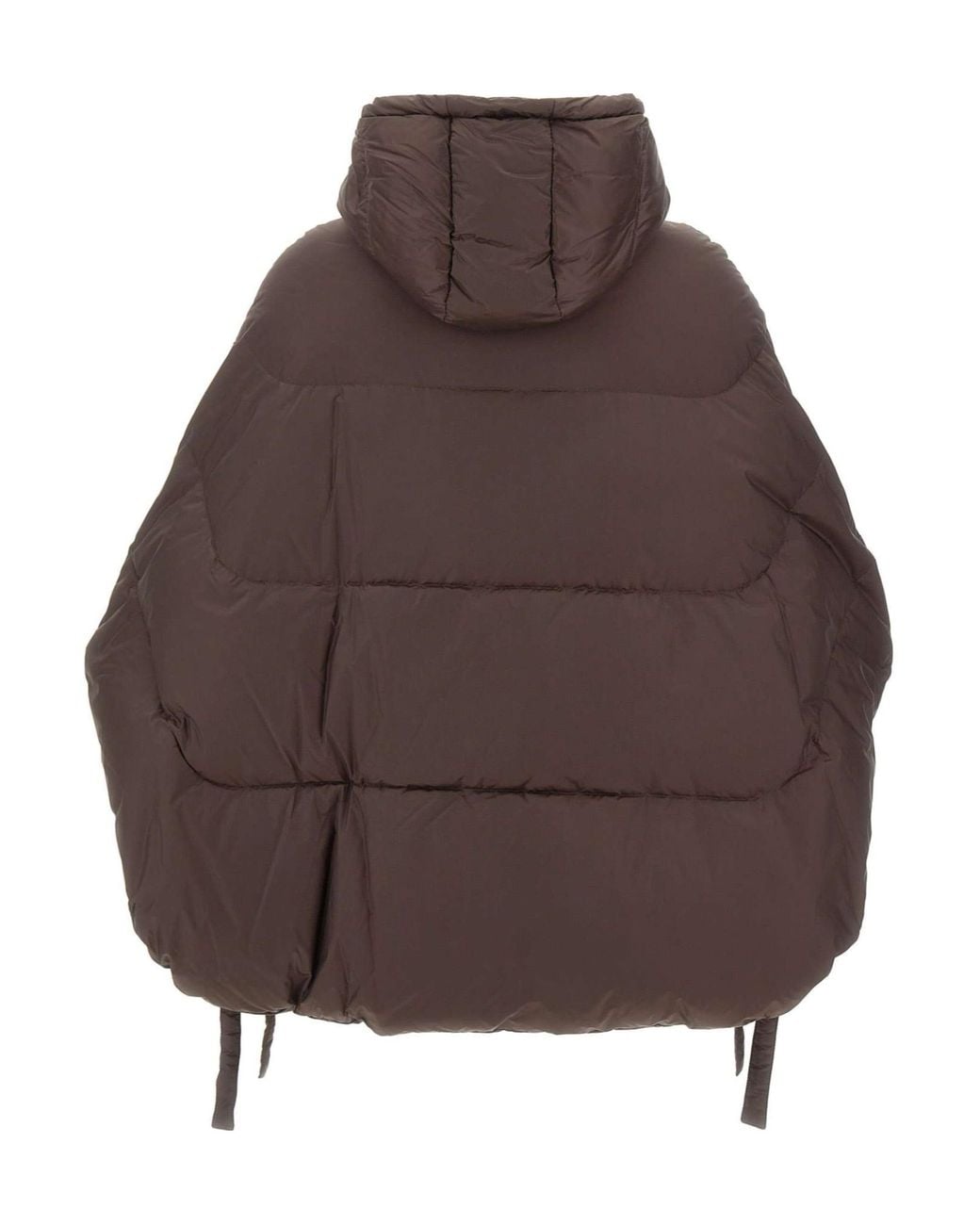 Tatras Brown Cape-Style Down Jacket