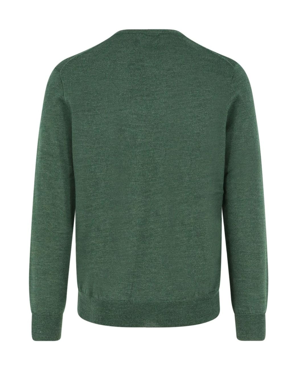 Polo Ralph Lauren Green Crew-Neck Knitted Sweater for men