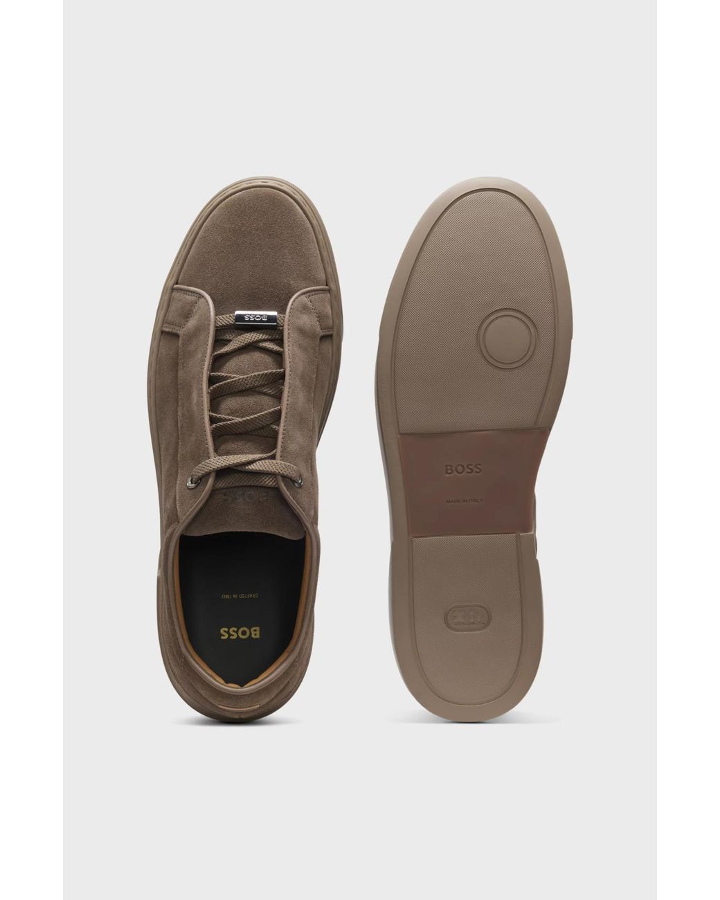Boss Brown Gary Trainers for men