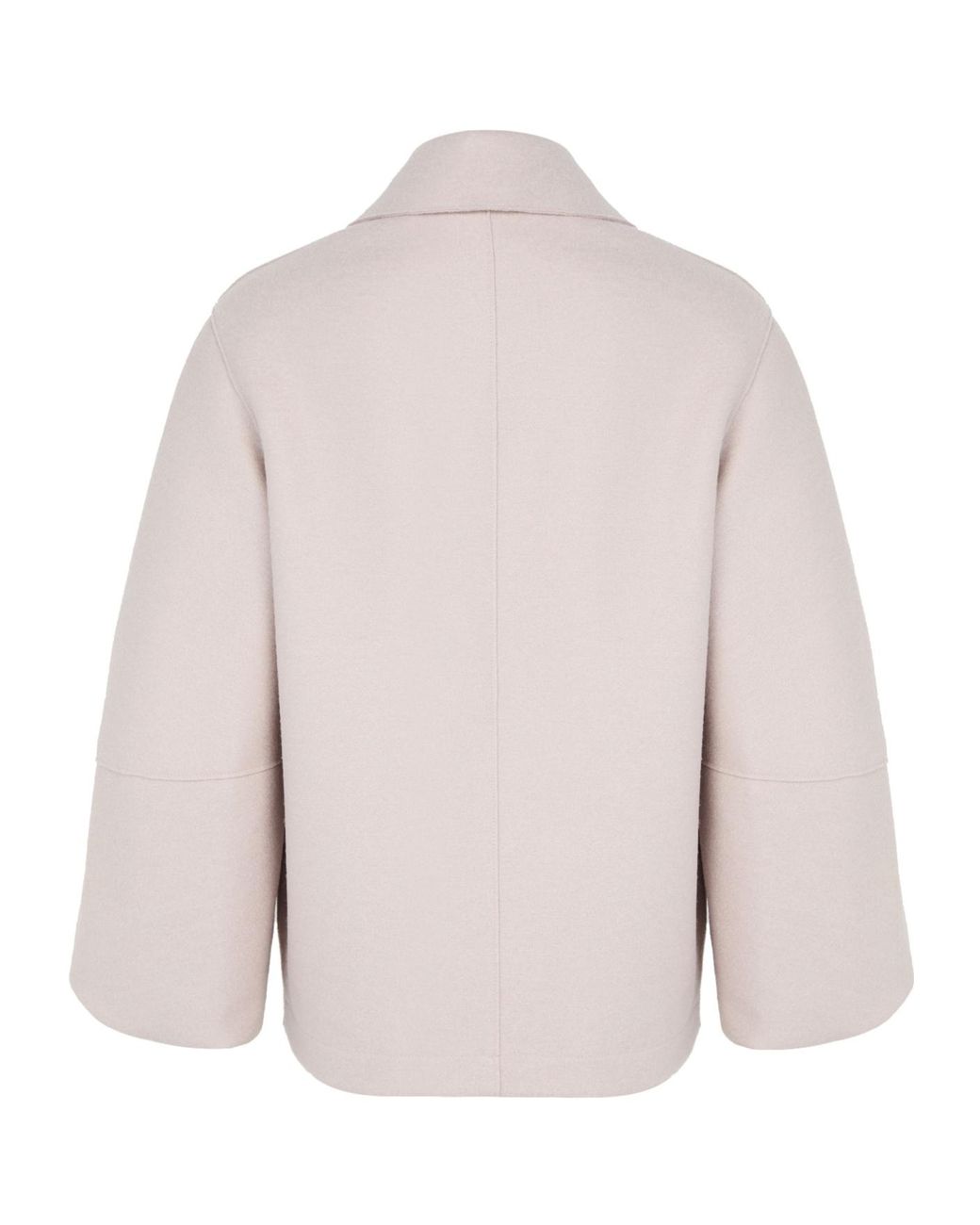 Harris Wharf London Natural Puff-Sleeved Jacket