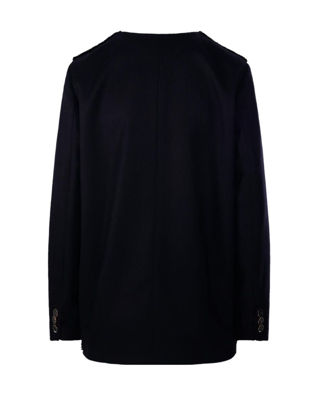 Forte_forte Black Crew Neck Jacket