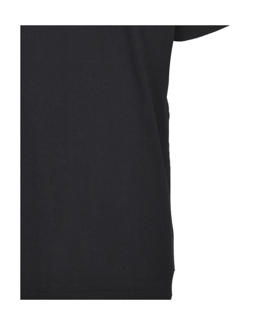 COMME DES GARÇONS PLAY Black Logo Short-Sleeved T-Shirt for men