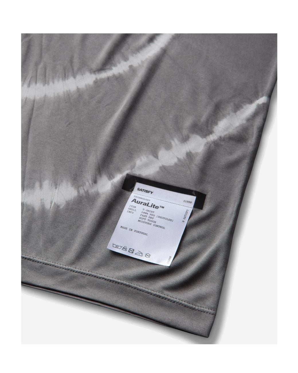 Satisfy Gray Short-Sleeved T-Shirt for men