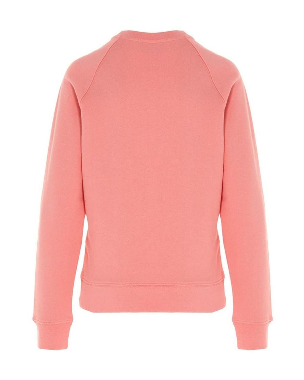 MSGM Pink Logo Printed Hoodie