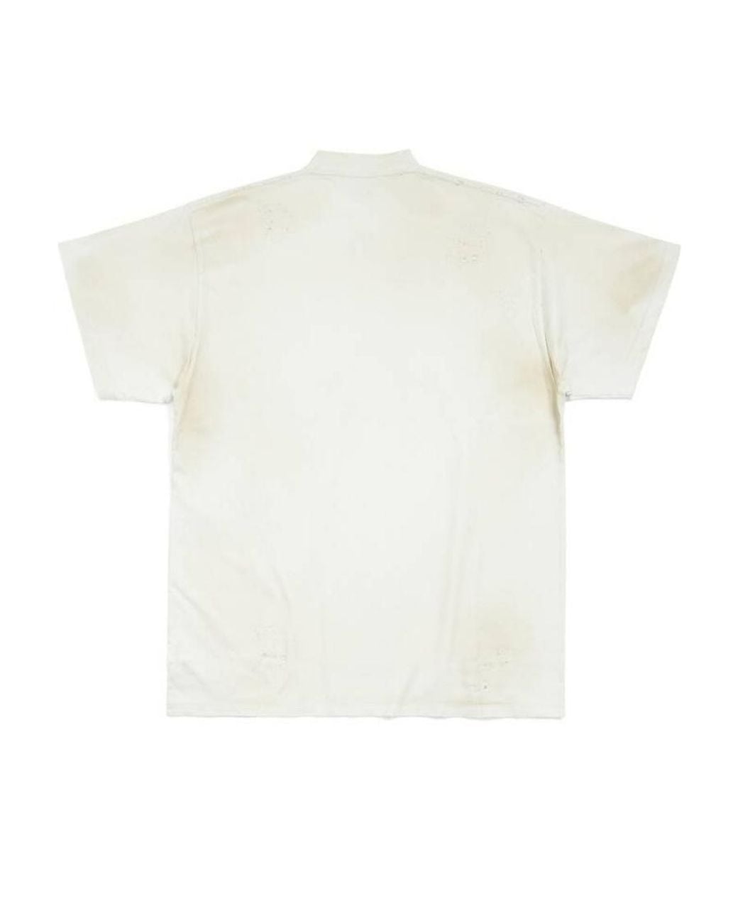Balenciaga White T-Shirt Skater Oversize for men
