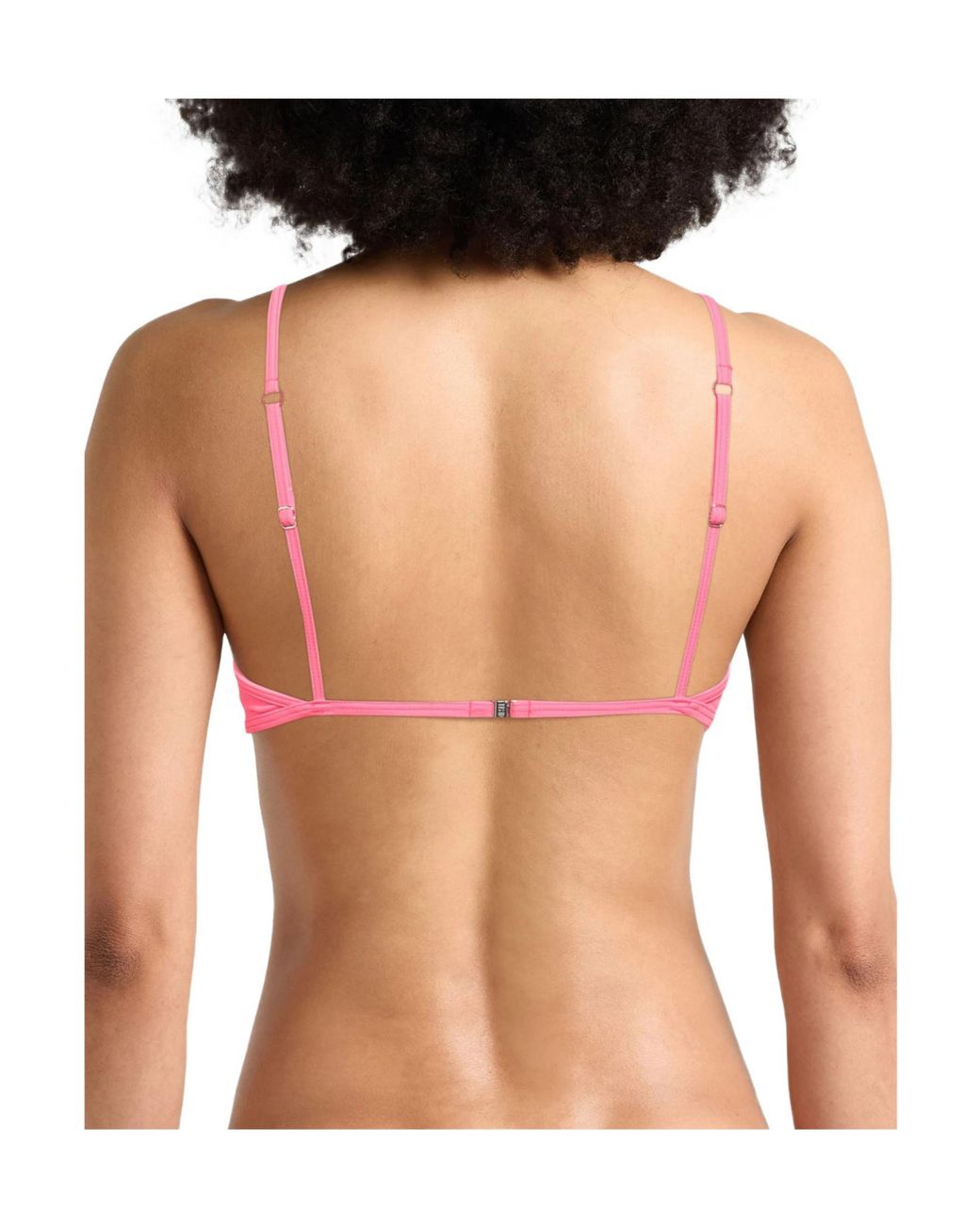 DIESEL Pink Solid Color Bikinis
