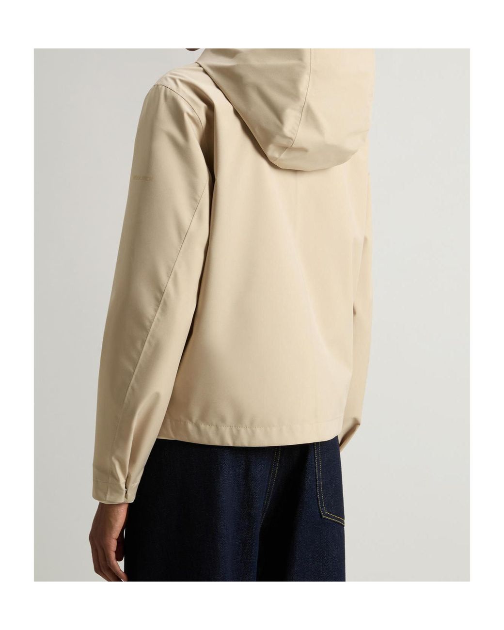 Woolrich Natural Hooded Jacket