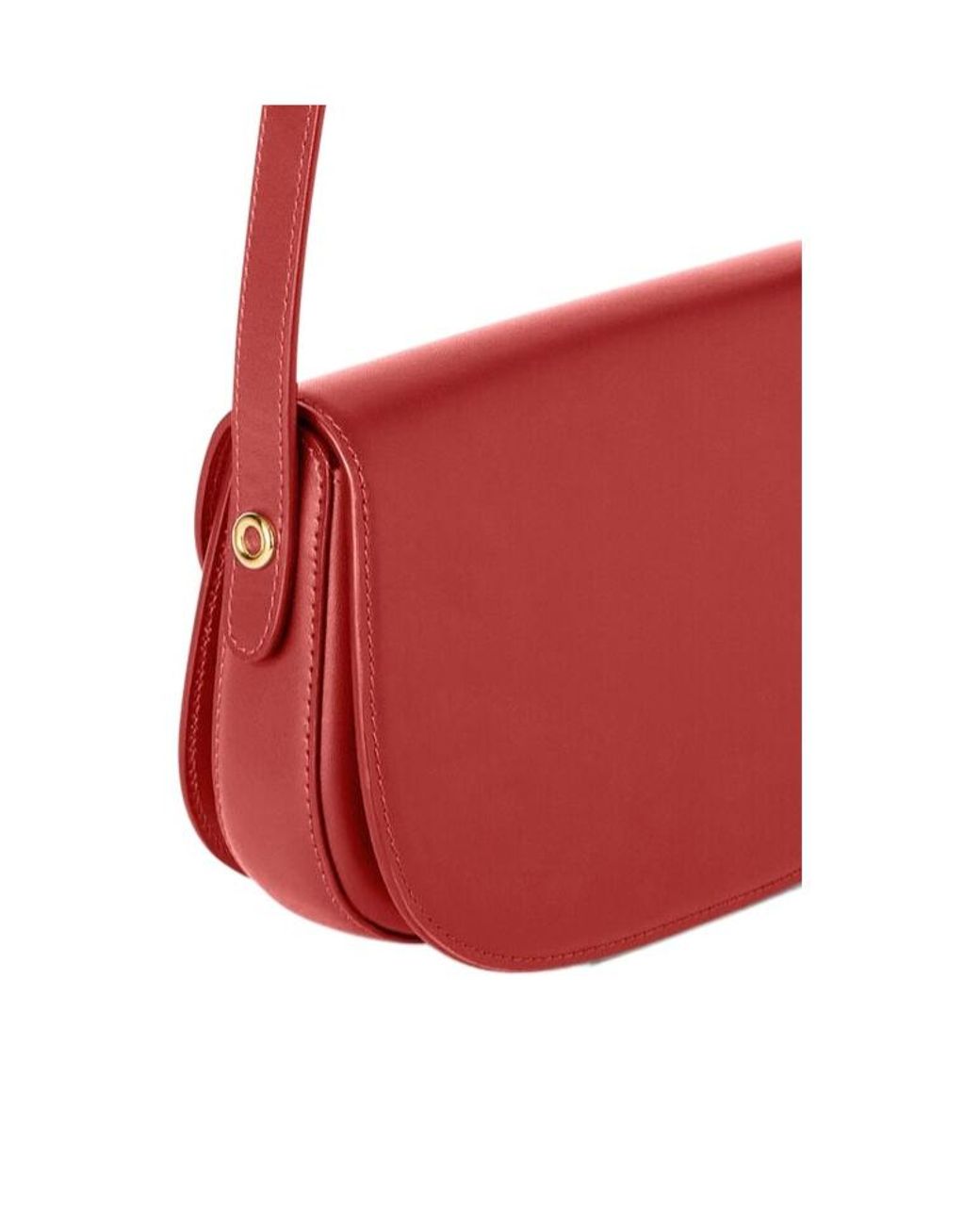Loro Piana Red Ghiera Logo Shoulder Bag