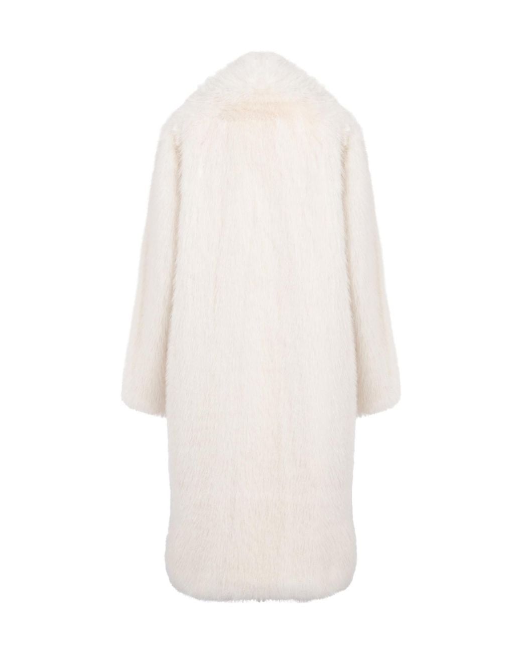 Dondup White Long-Sleeved Coat