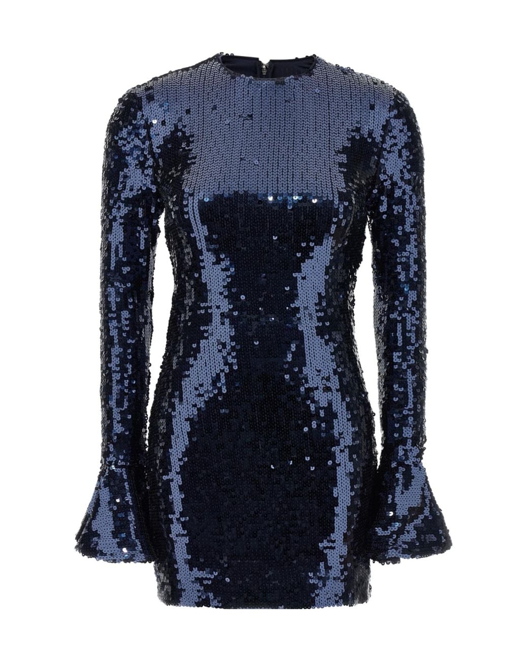 ROTATE BIRGER CHRISTENSEN Blue Sequin Dress