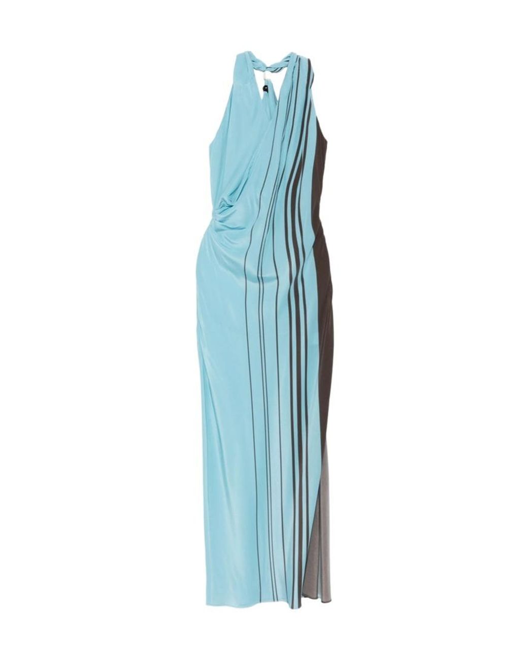 Sir Blue Halter Neck Dress