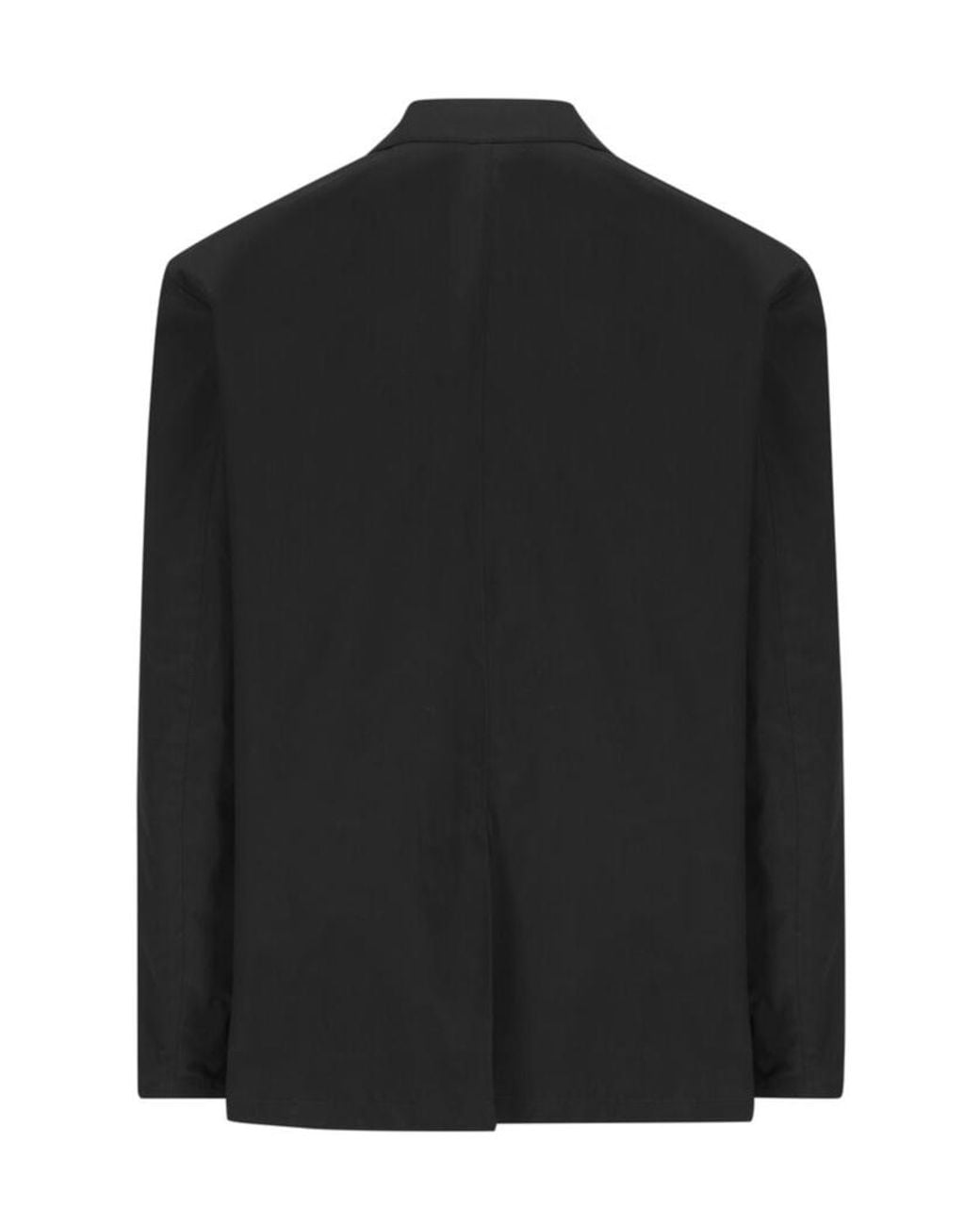 Prada Black Single-Breasted Tailored Blazer for men