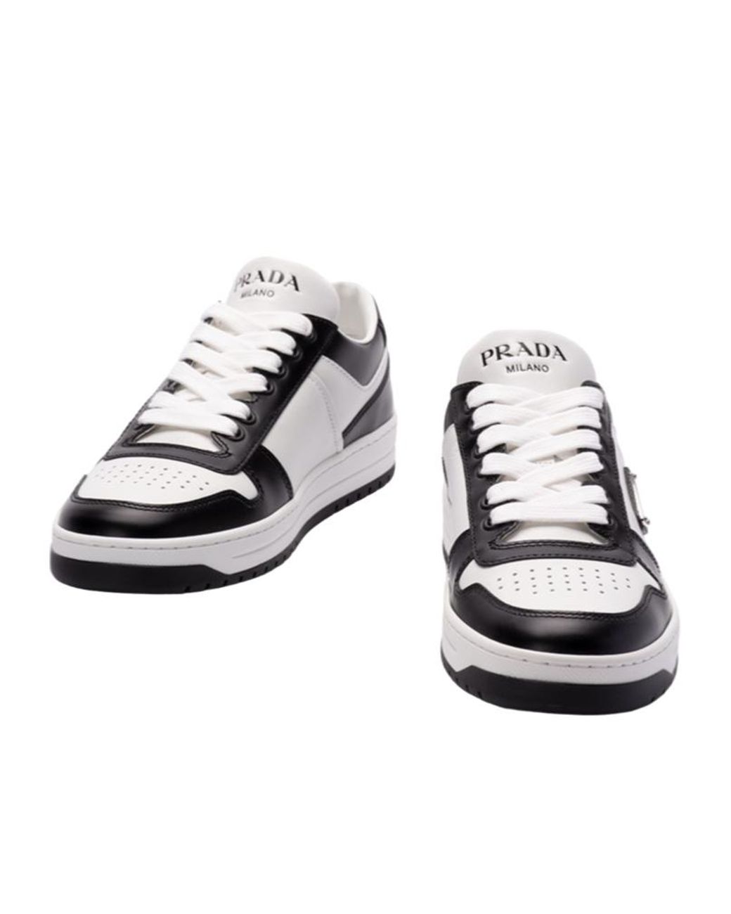 Prada Black "Downtown" Sneakers