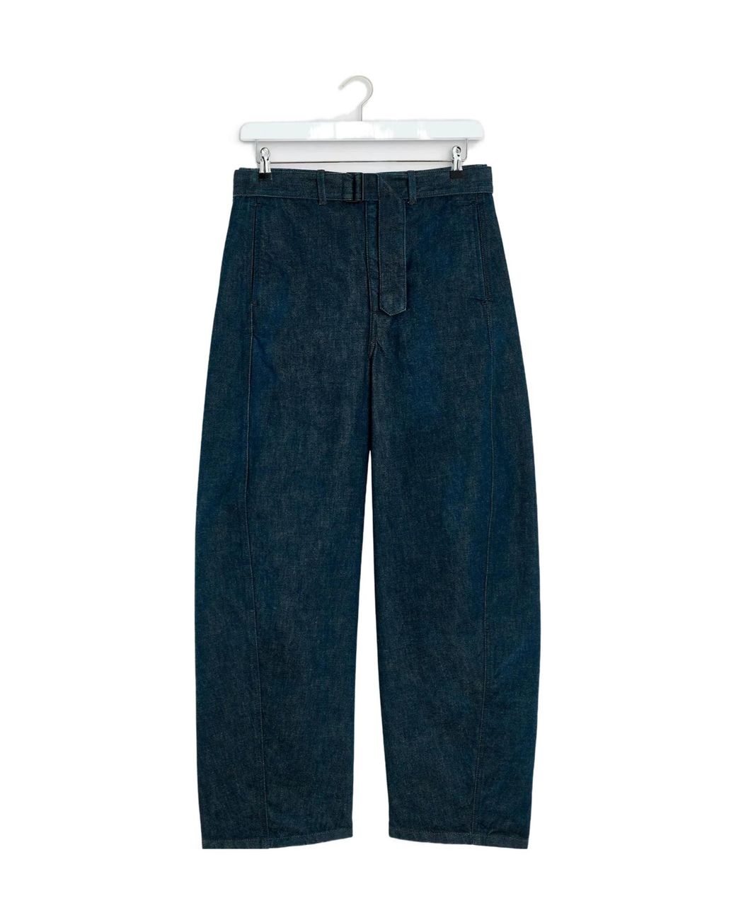 Lemaire Blue Belted Twisted Jeans for men