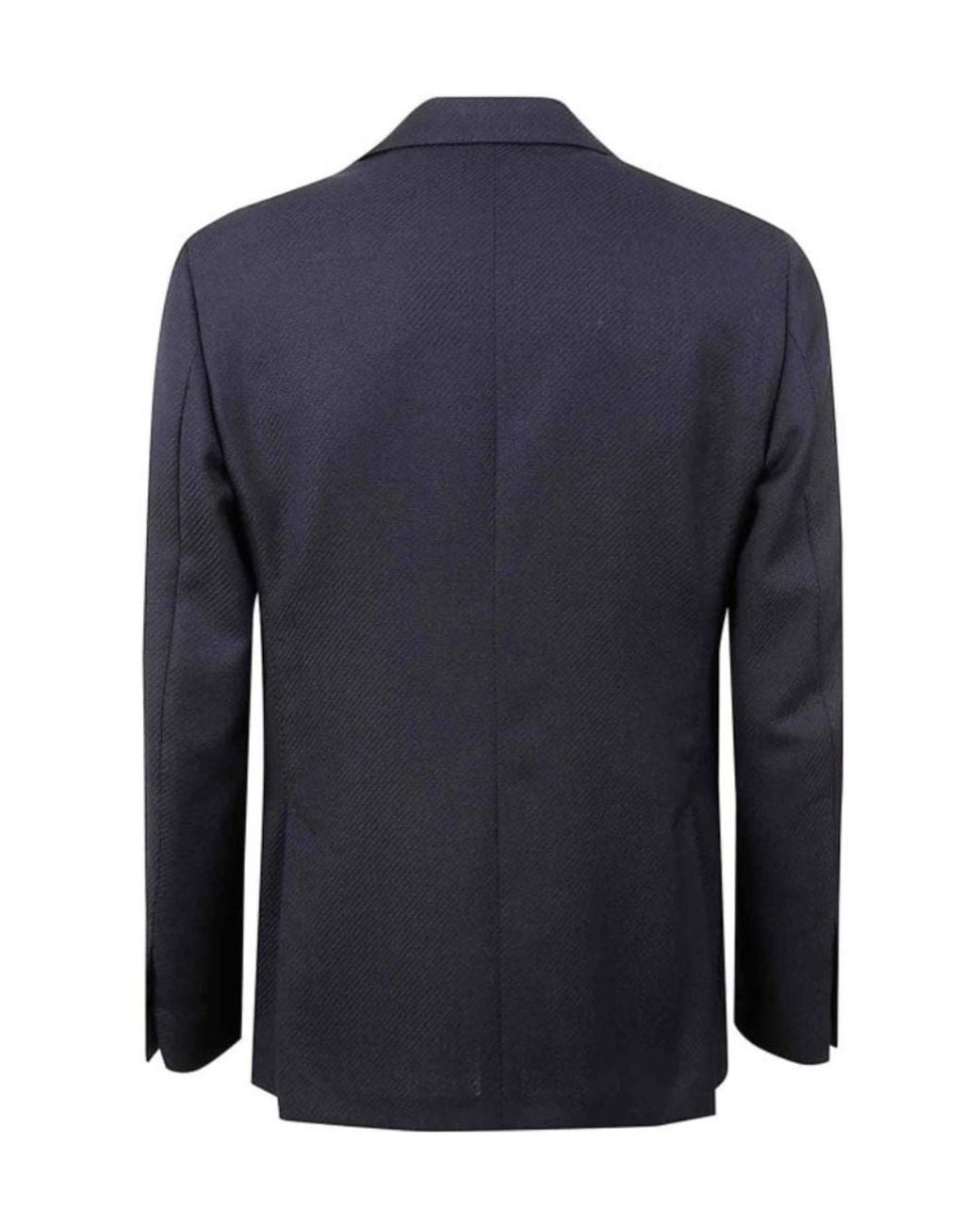 Lardini Blue Textured Two-Button Blazer for men