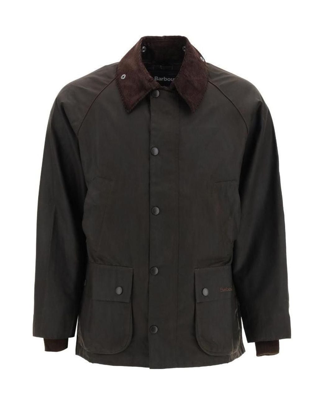 Barbour Black Long-Sleeved Casual Jacket for men
