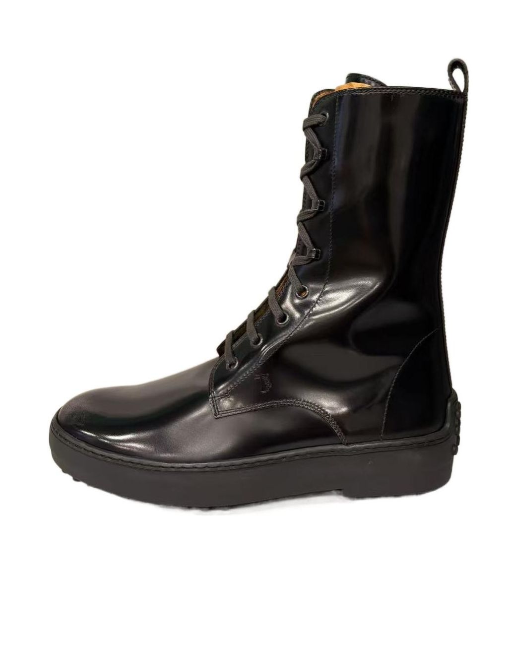 Tod's Black Leather Boots