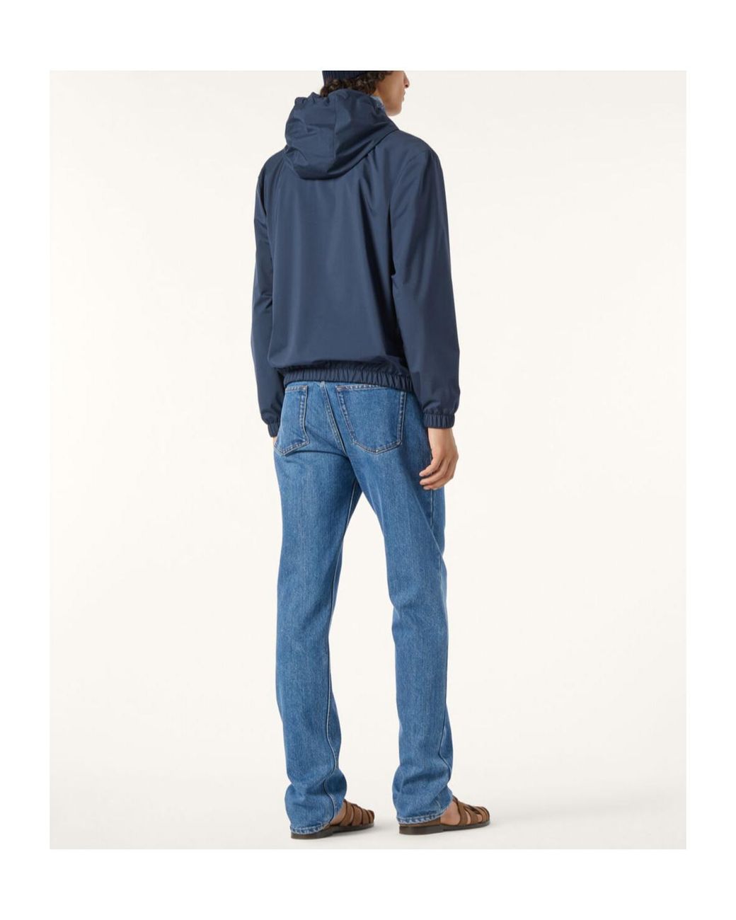 Loro Piana Blue Reversible Jacket for men