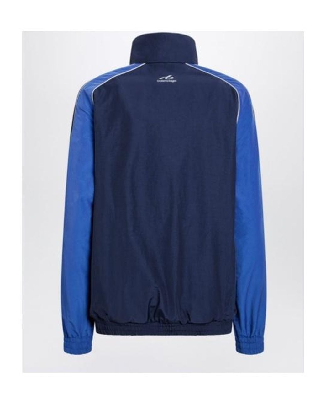 Balenciaga Blue Techwear Zip-Up Jacket