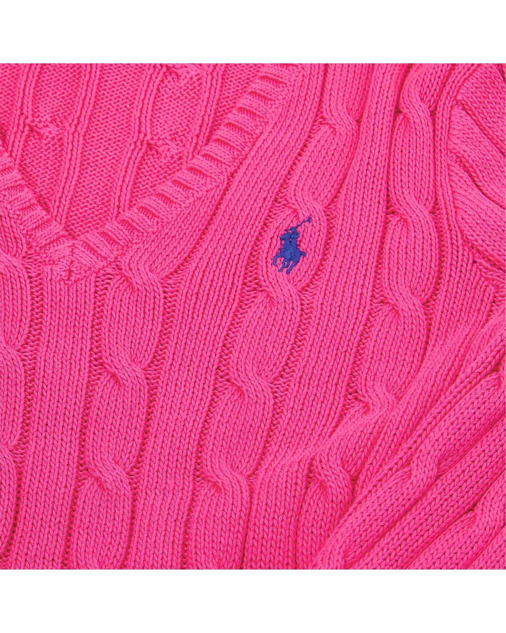 Polo Ralph Lauren Pink Cable Knit Sweater