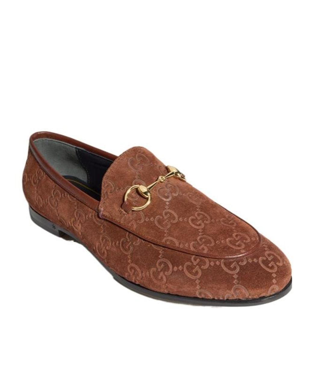 Gucci Brown Jordaan Loafer