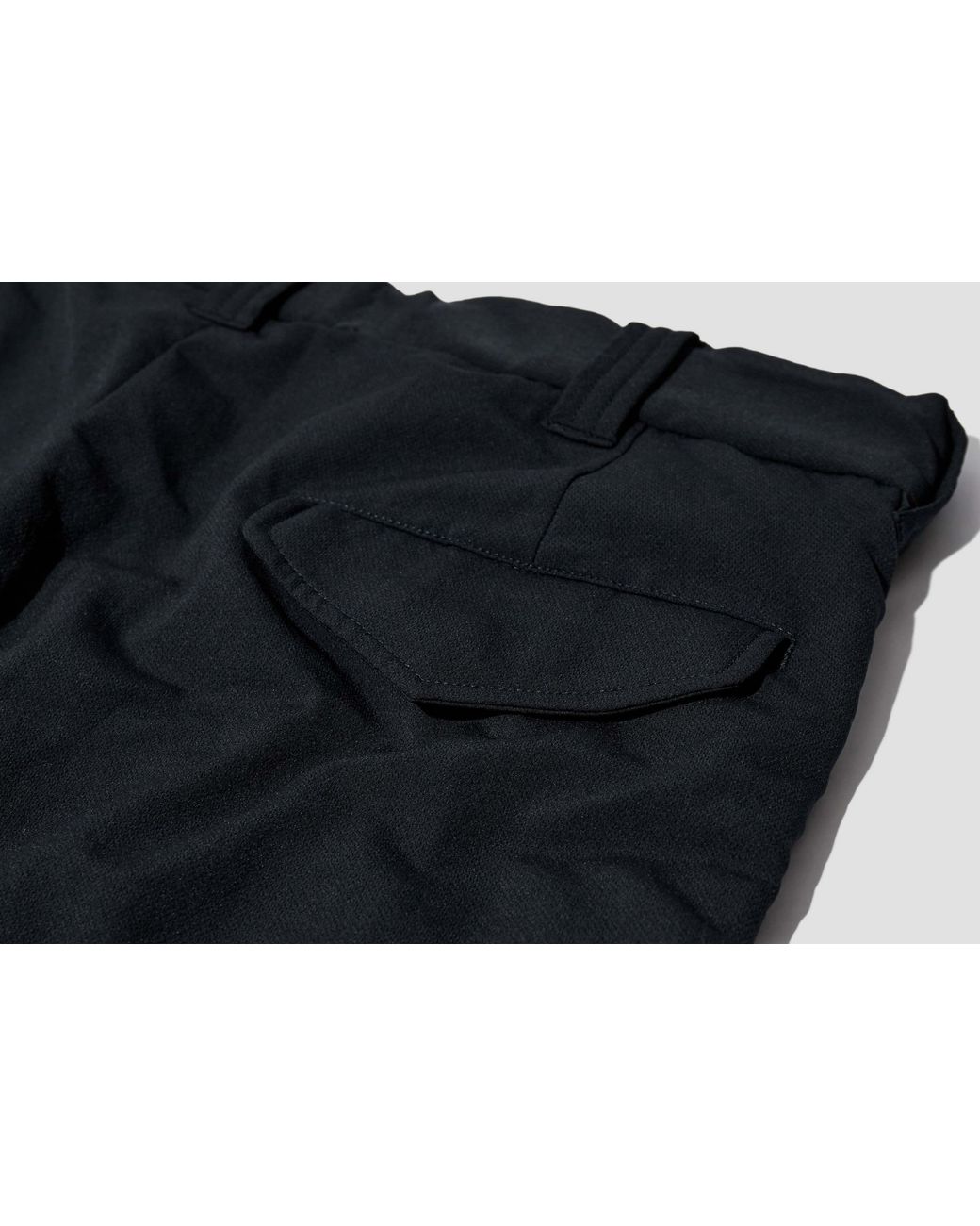 Nanamica Blue Alphadry Double-Pleated Shorts for men