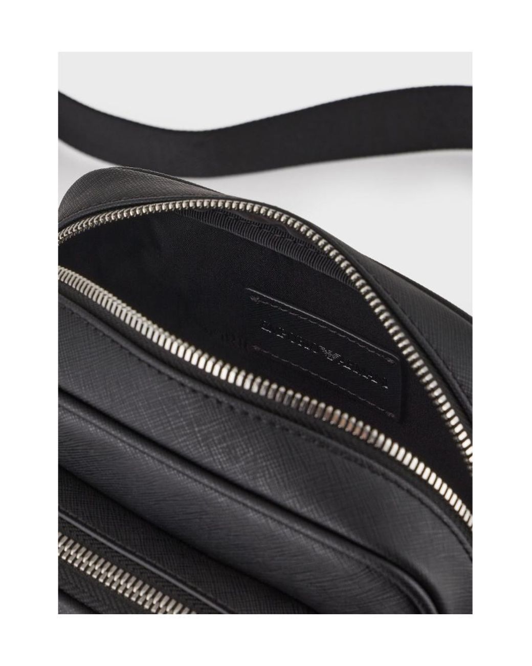 Emporio Armani Black Sustainability Collection Bag for men
