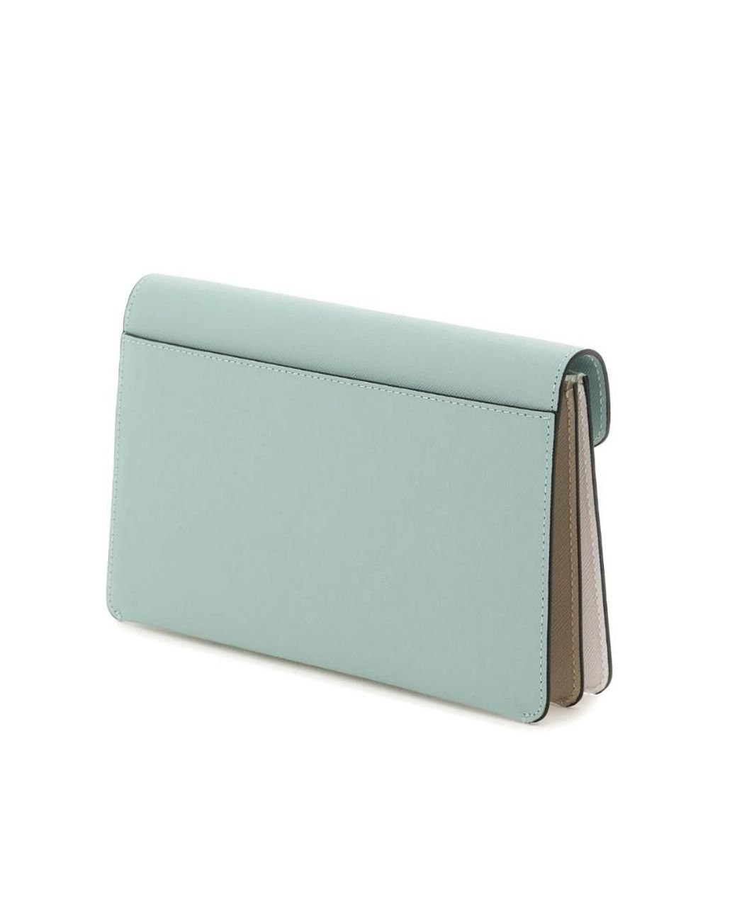 Marni Blue Trunk Clutch