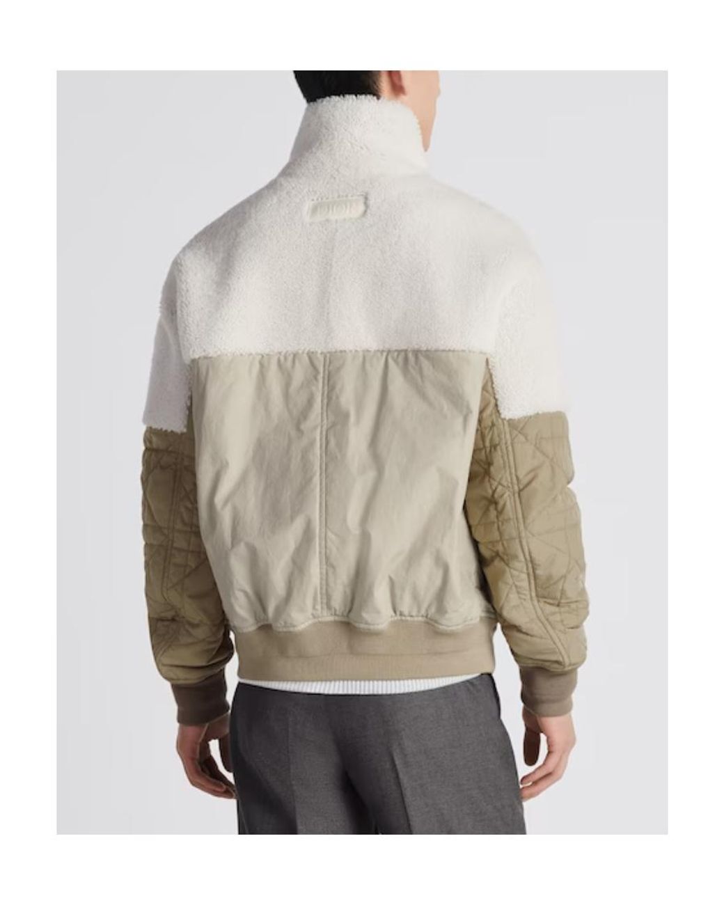 Dior White Bomber Jacket for men